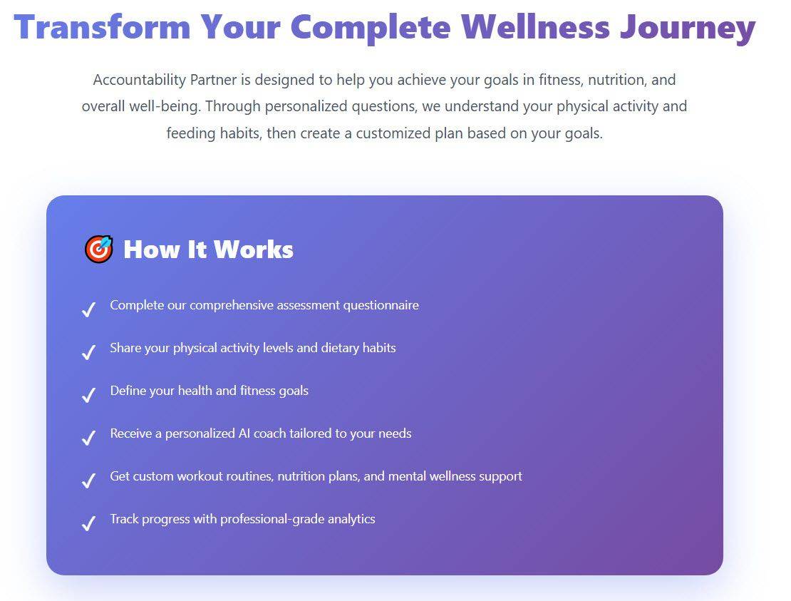 About AI accountability partner