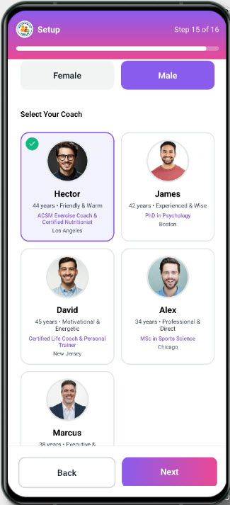 Coach experience detail