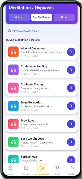 Assessment linked recovery routine