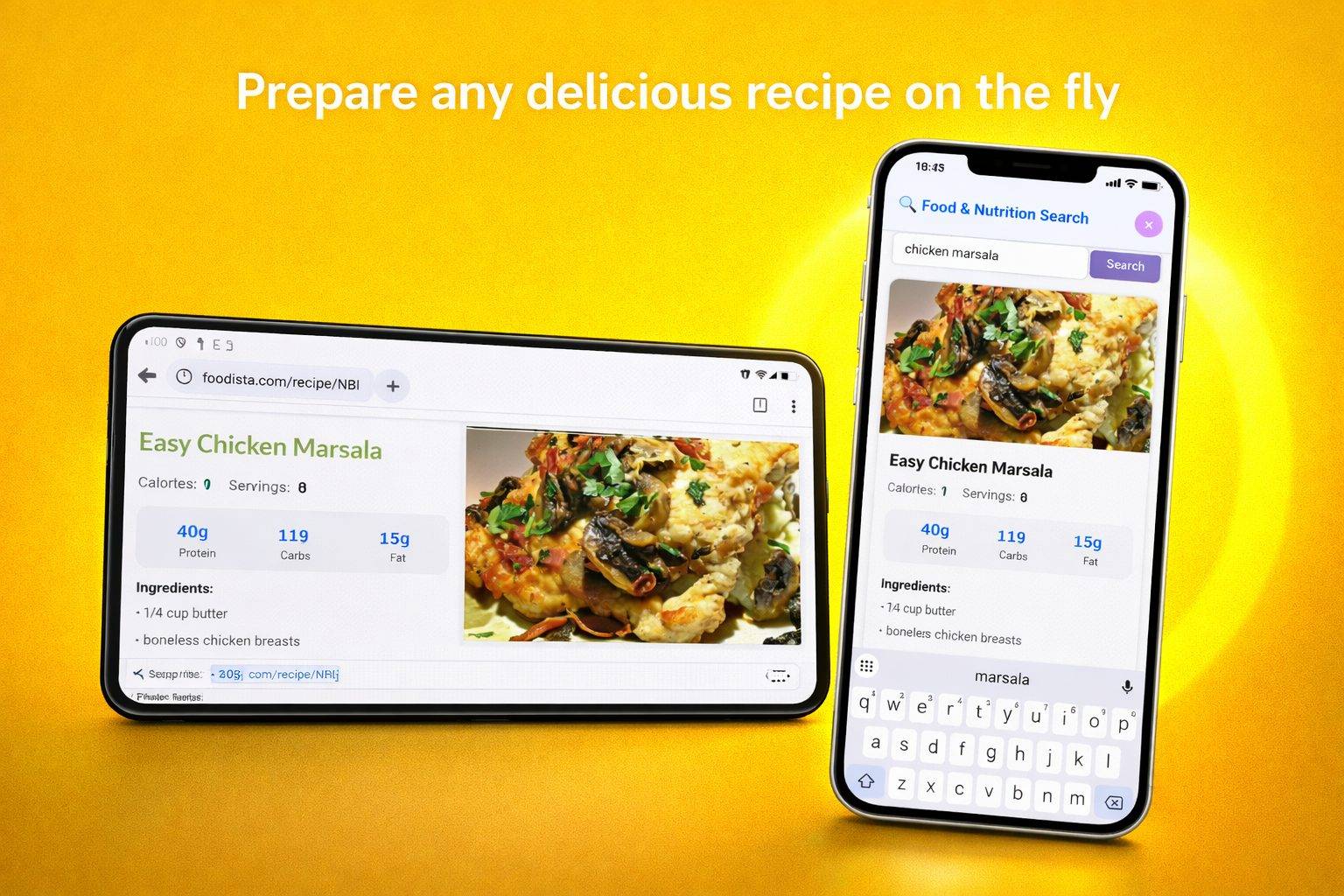 Recipe banner